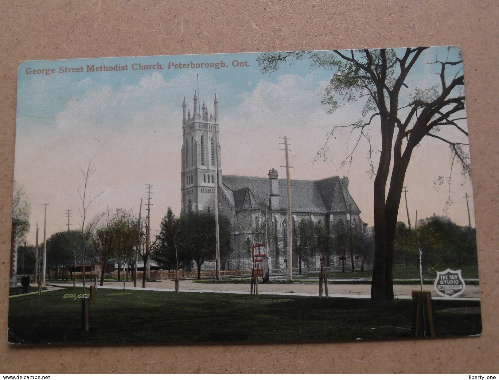 George Street Methodist Church ( Printed UK ) Anno 19?? ( Details : Zie Foto´s ) !! - Peterborough