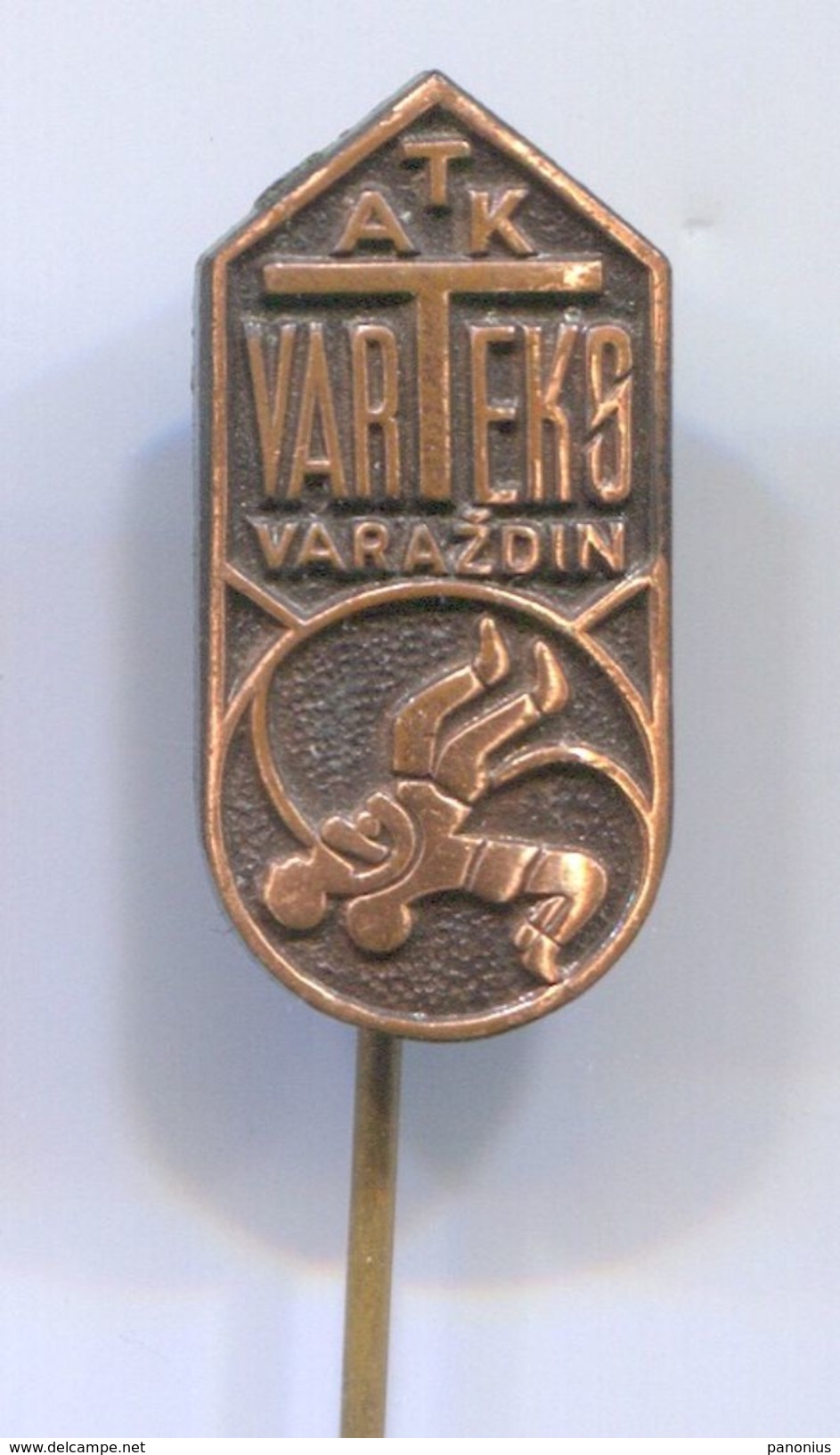 Wrestling, Ringen - RK VARTEKS, Varazdin Croatia, Vintage Pin Badge, Abzeichen - Ringen