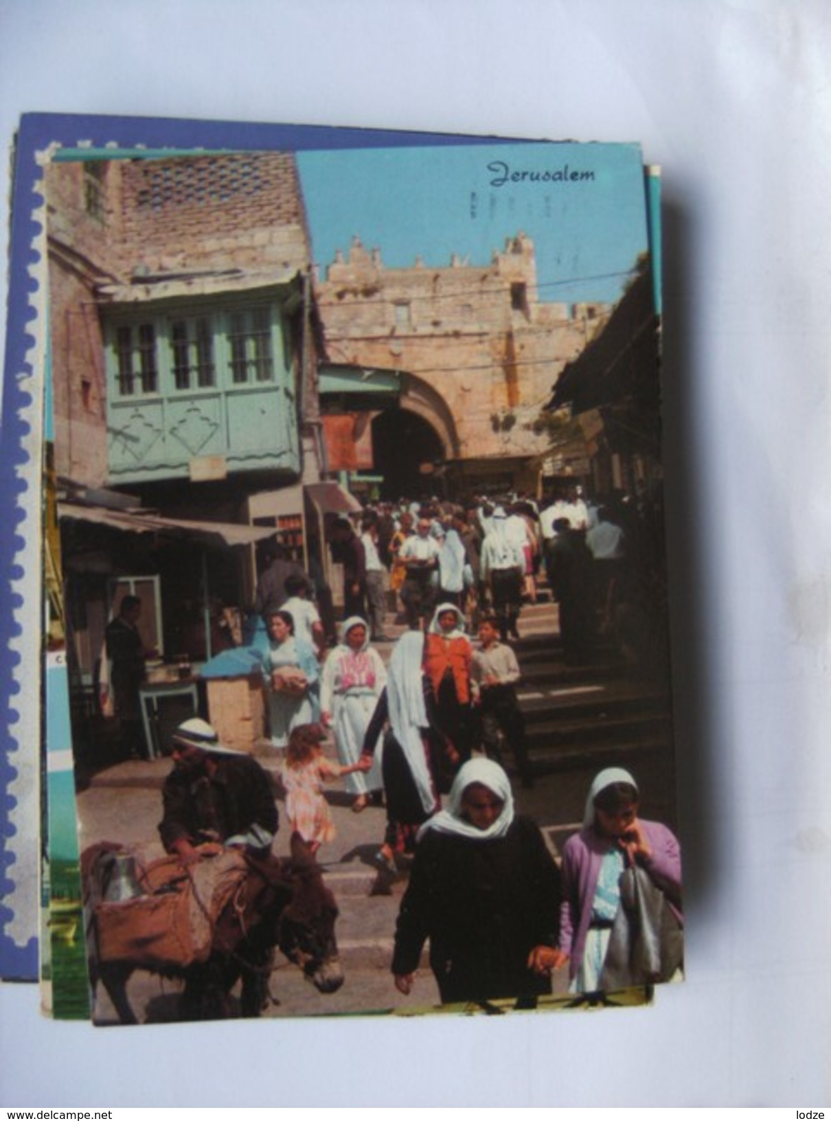 Israël Jerusalem Old City Lot Of People Damascus Gate - Israël