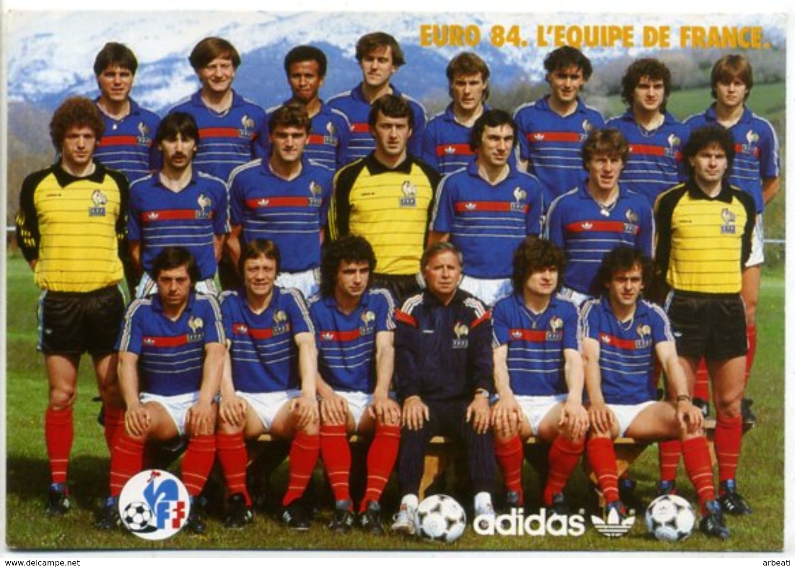 EURO 84 - L'Equipe De France - Football