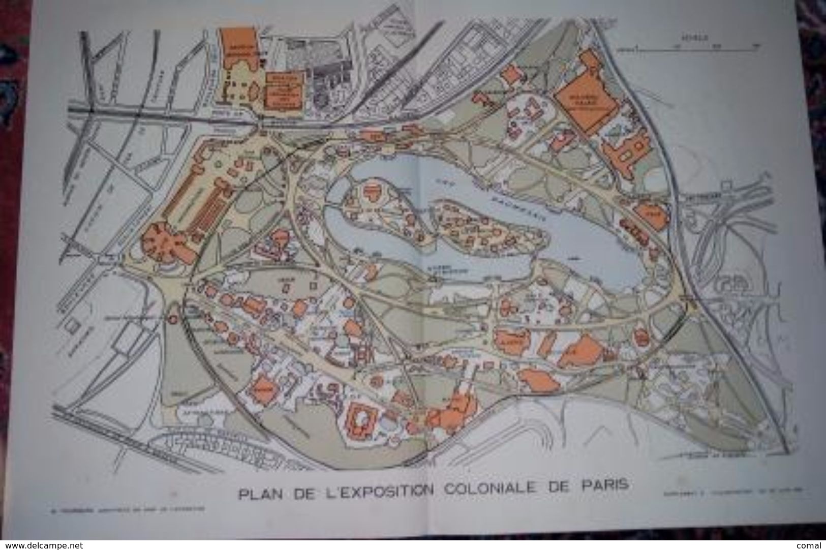 Plan De L'EXPOSITION COLONIALE DE PARIS 1931 - Supplément De L'Illustration Du 27 Juin 1931 - Other & Unclassified