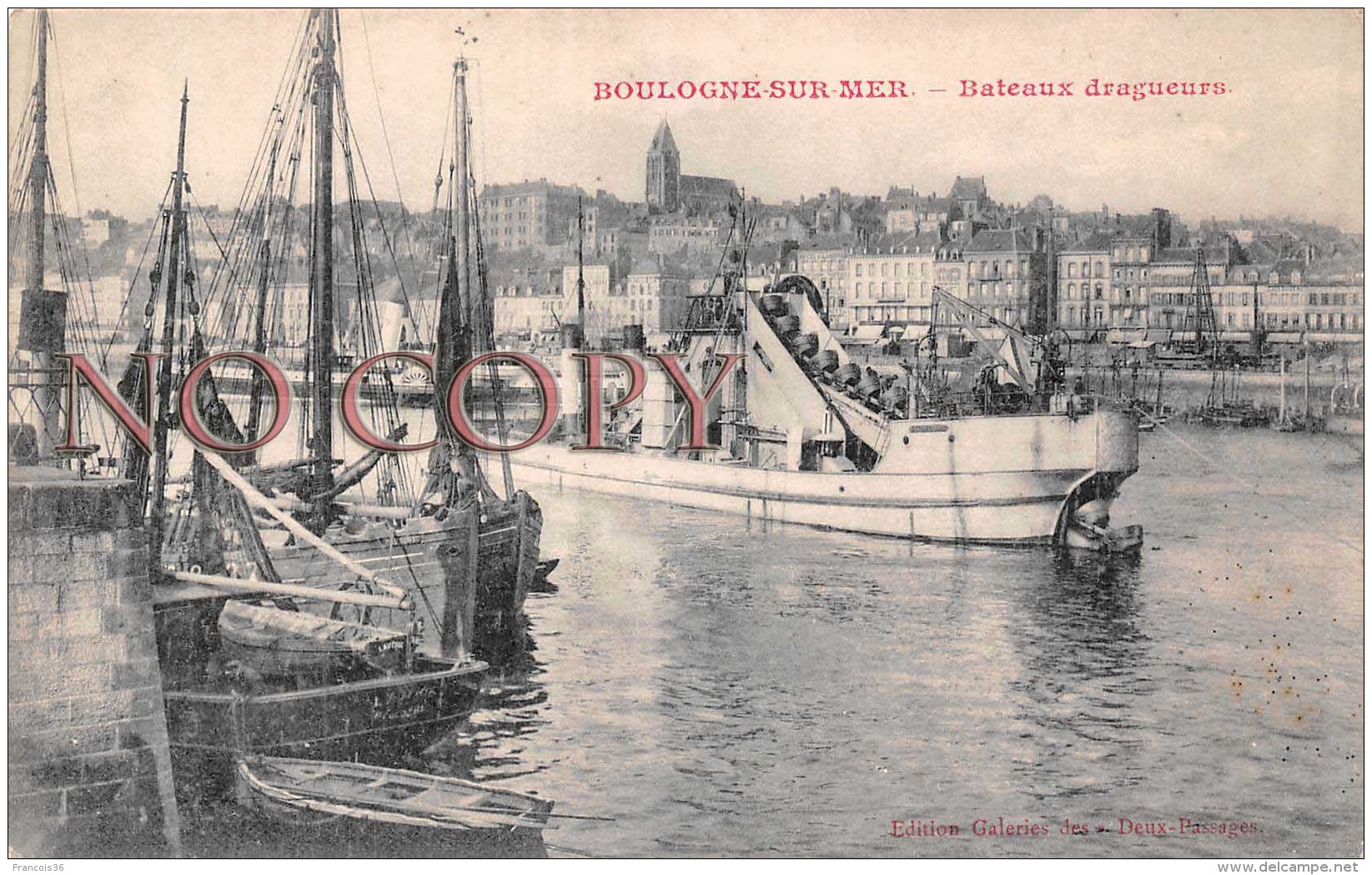 (62) Boulogne Sur Mer - Bateaux Dragueurs - Pas De Calais - Boulogne Sur Mer