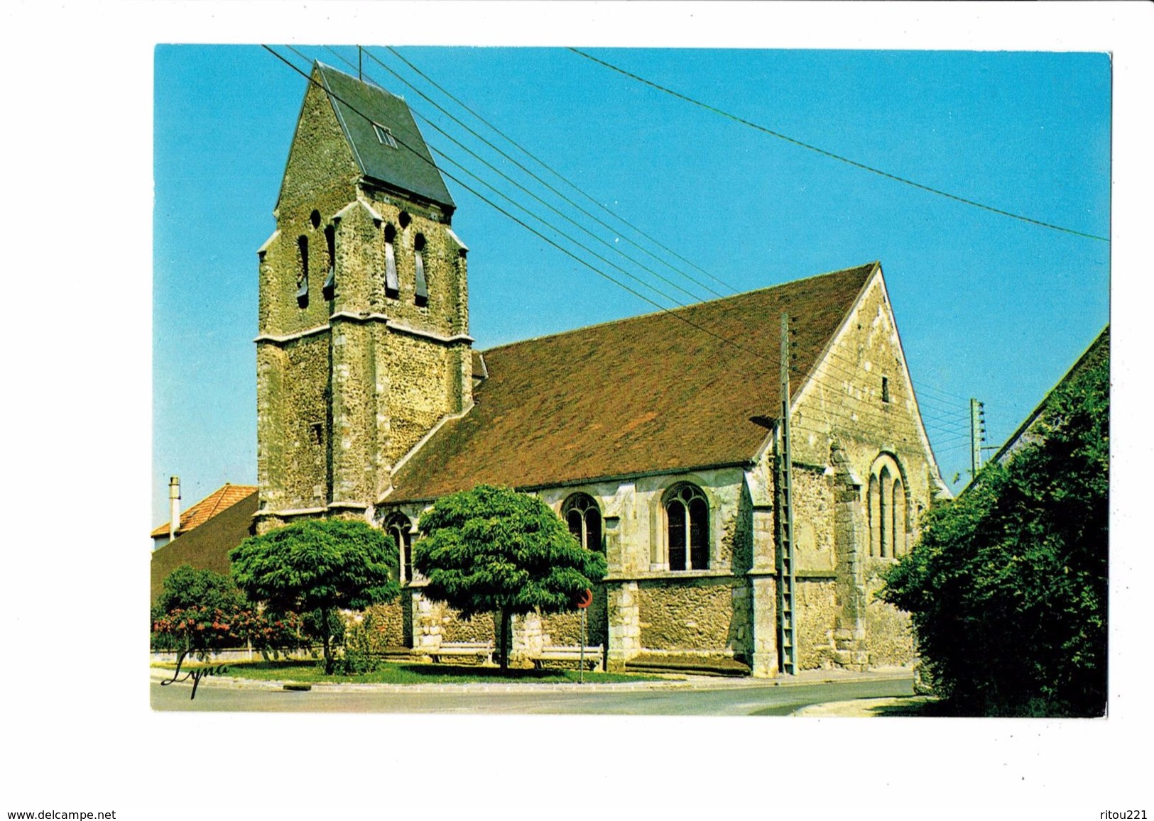 Cpm - 78 - Bois D'Arcy - L'église Saint Gilles - 1985 - - Bois D'Arcy
