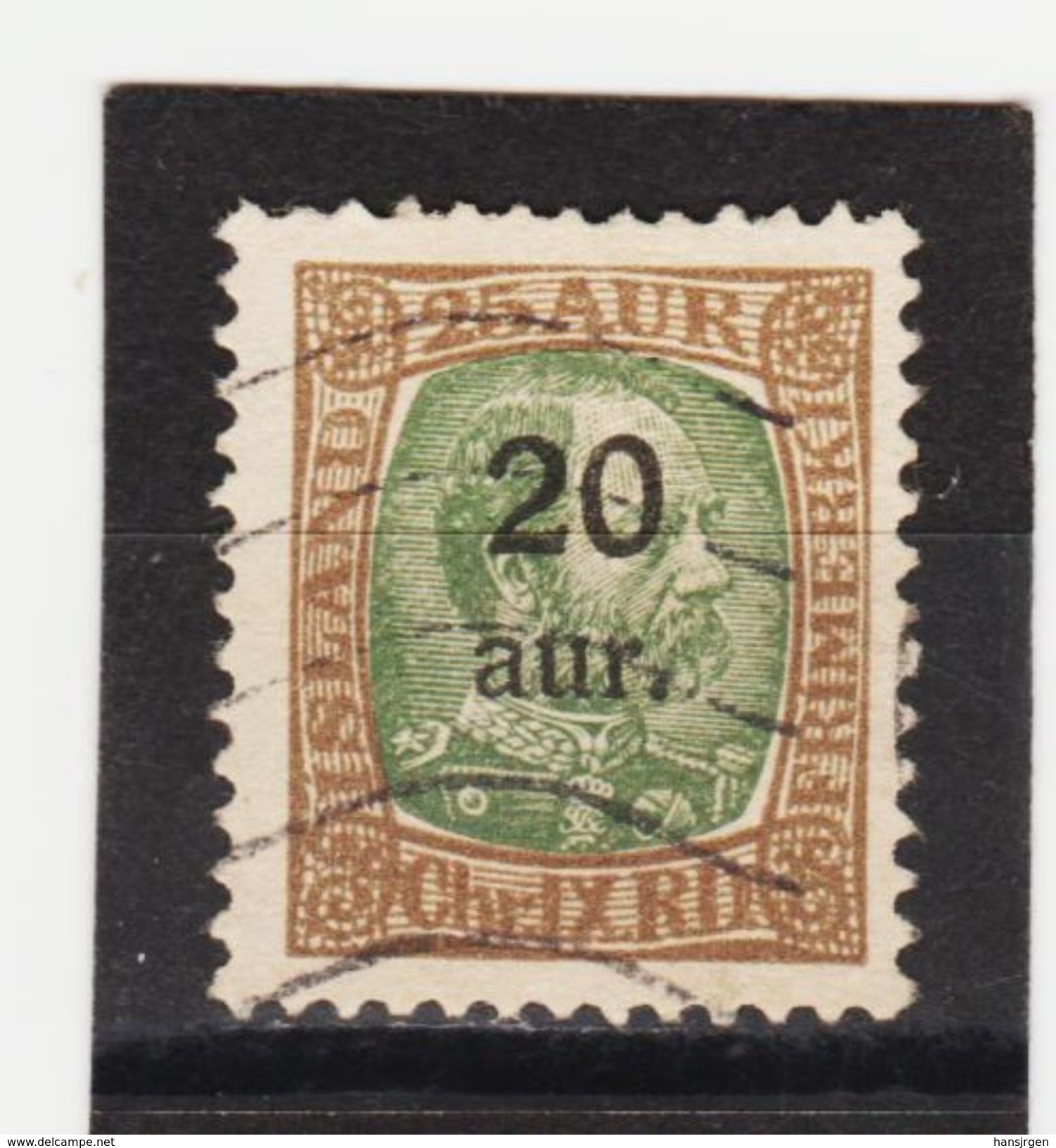 MAG1383  ISLAND 1921  Michl 108 Used / Gestempelt  ZÄHNUNG Siehe ABBILDUNG - Gebraucht