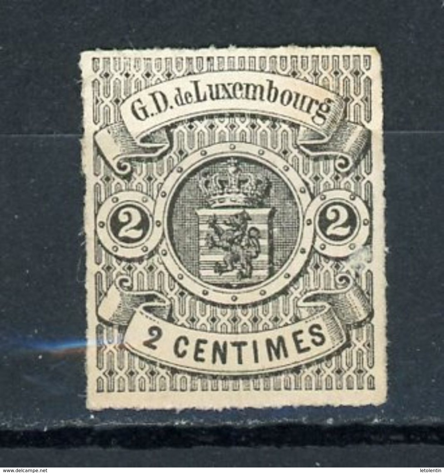 LUXEMBOURG : DIVERS N° Yvert  13 (*) - 1859-1880 Wappen & Heraldik