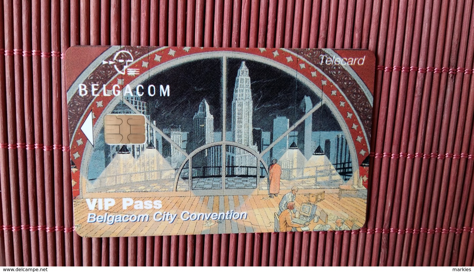 CP-P127 City Convention (Mint,Neuve) Rare - Met Chip