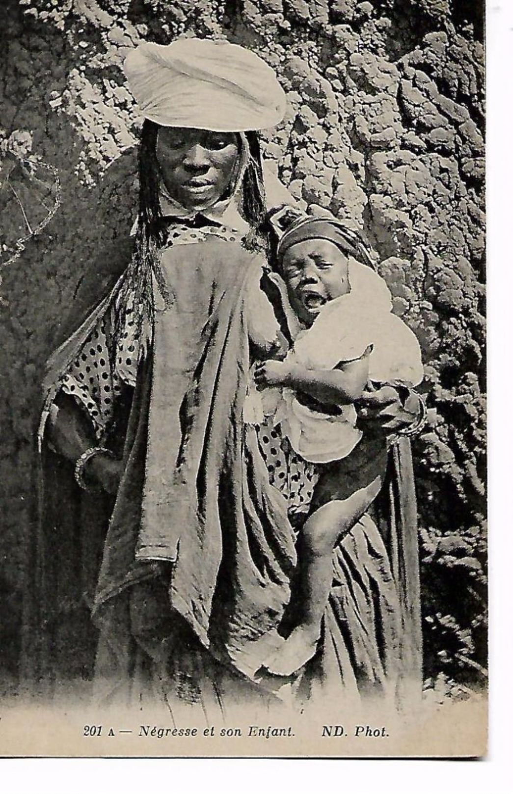 Négresse  Et  Son  Enfant - Afrika