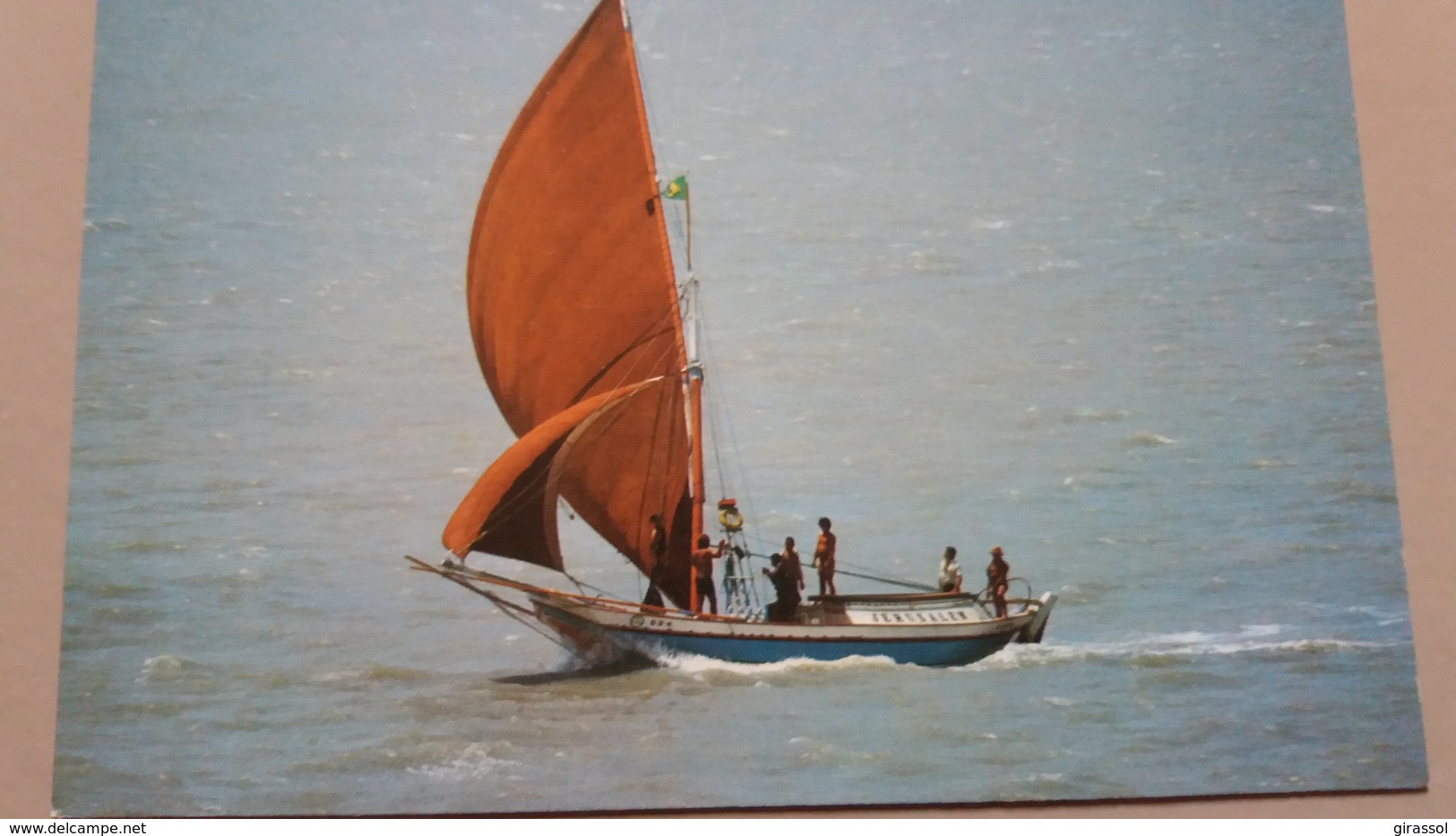 CPSM BRESIL BRASIL SAO LUIS BARCO TIPICO DO MARANHAO BOAT BATEAU - São Luis