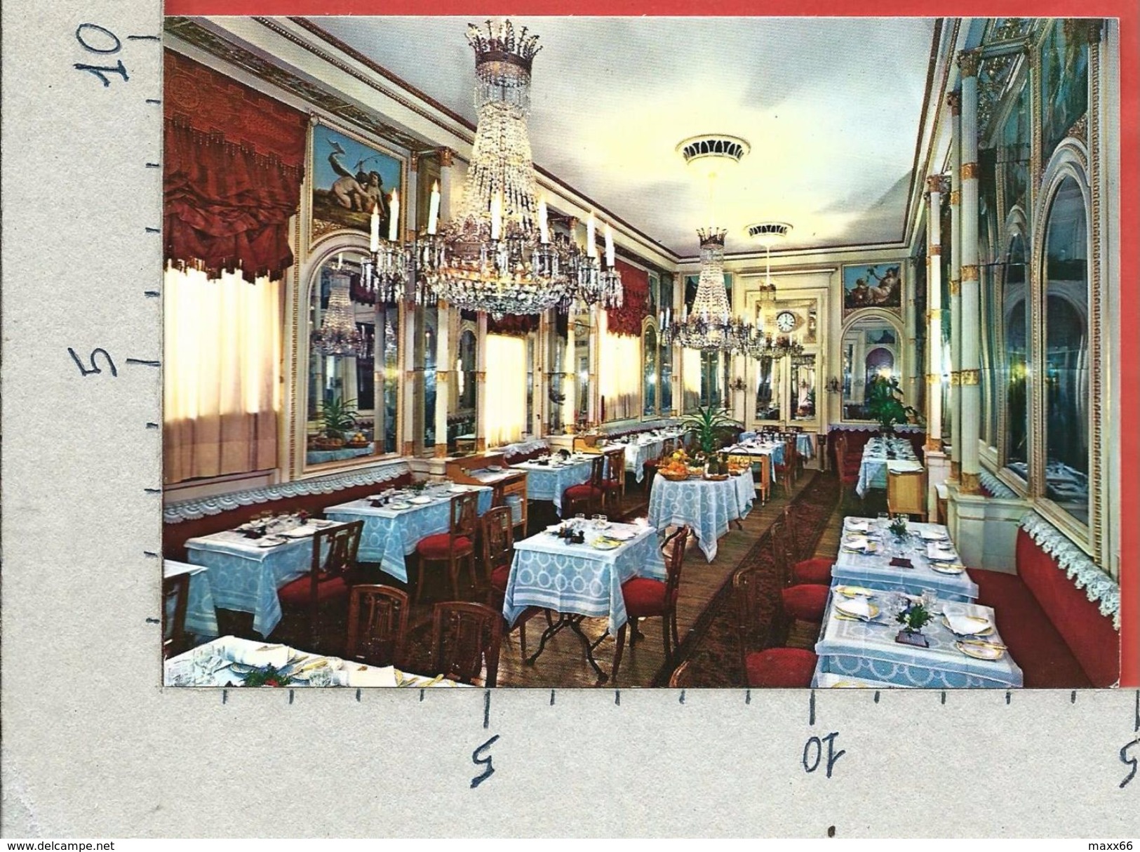 CARTOLINA NV ITALIA - TORINO - Ristorante Del Cambio - Il Salone Cavour - 10 X 15 - Bars, Hotels & Restaurants