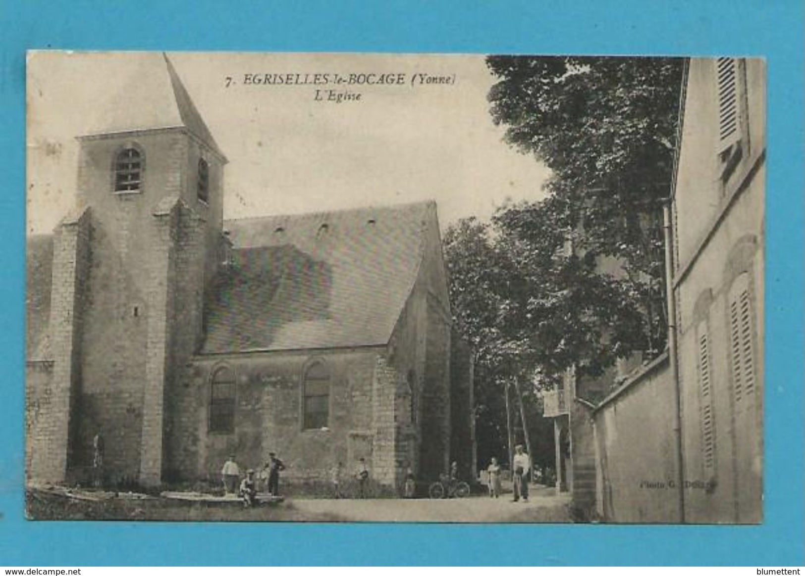 CPA 7 - L'Eglise EGRISELLES-LE-BOCAGE 89 - Egriselles Le Bocage