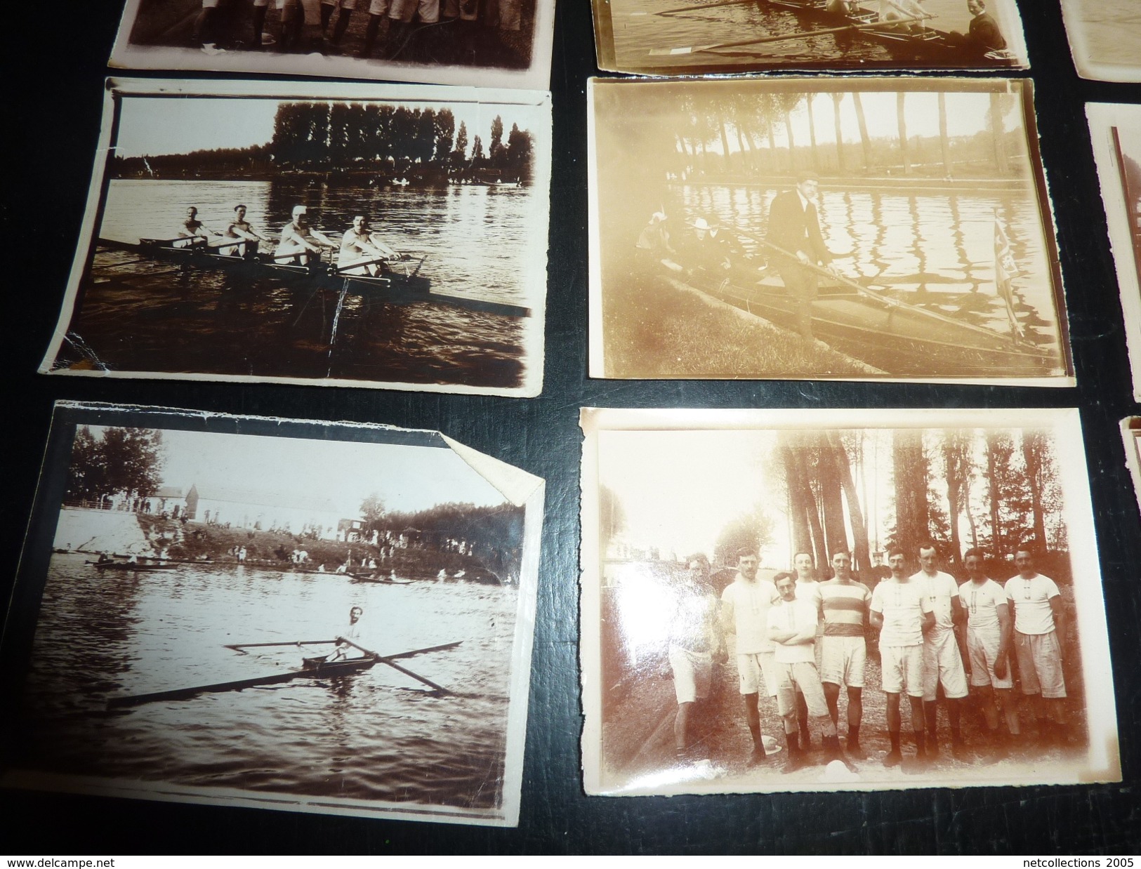 AVIRON LOT IMPORTANT DE DOCUMENTS ANCIENS PHOTOS ET PAPIERS DE LA SOCIETE NAUTIQUE DE LA MARNE DE PARIS (JOINVILLE) RARE