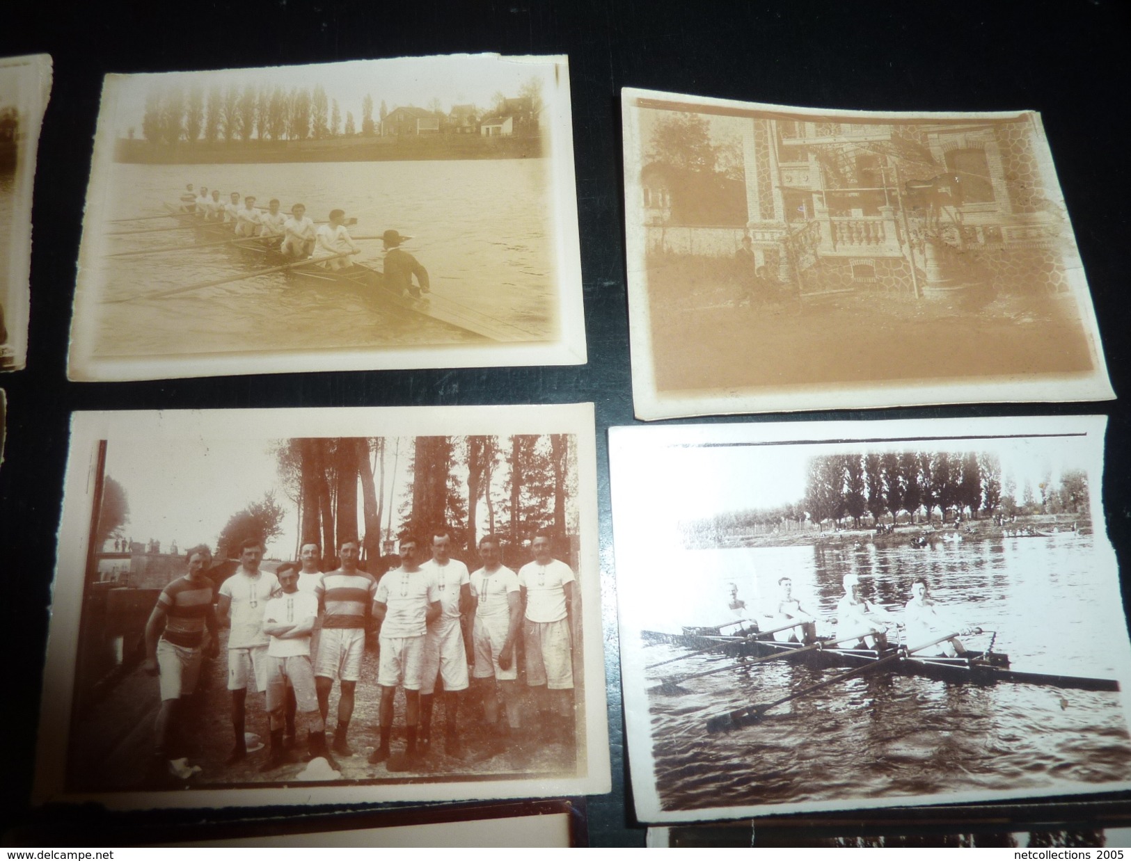 AVIRON LOT IMPORTANT DE DOCUMENTS ANCIENS PHOTOS ET PAPIERS DE LA SOCIETE NAUTIQUE DE LA MARNE DE PARIS (JOINVILLE) RARE