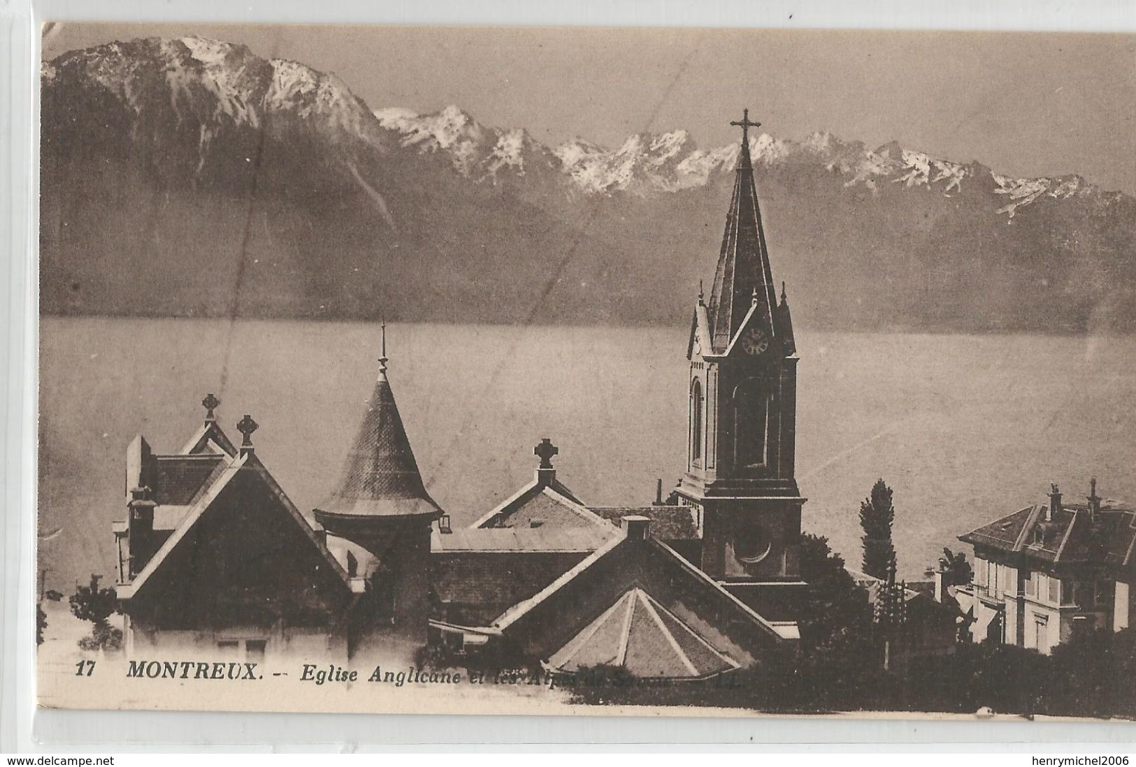 Suisse Vaud Montreux église Anglicane - Montreux