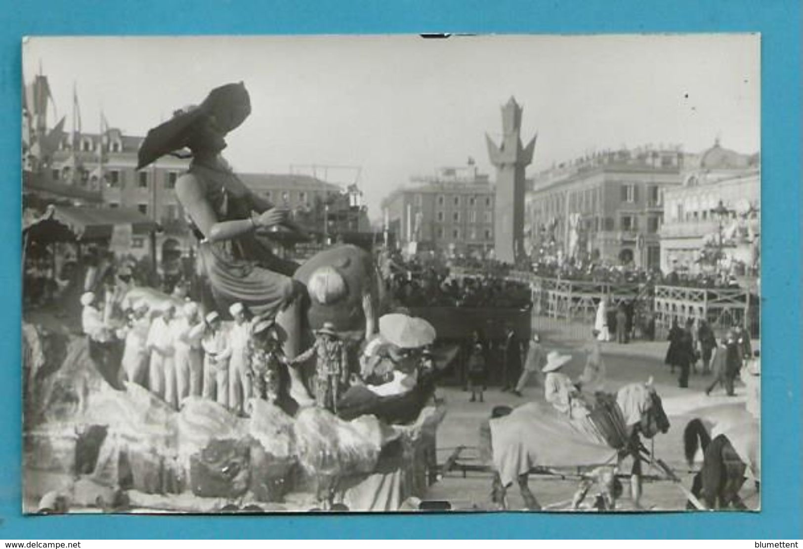 CPA PHOTO Photo Masséna Carnaval De NICE Char 06 - Carnevale