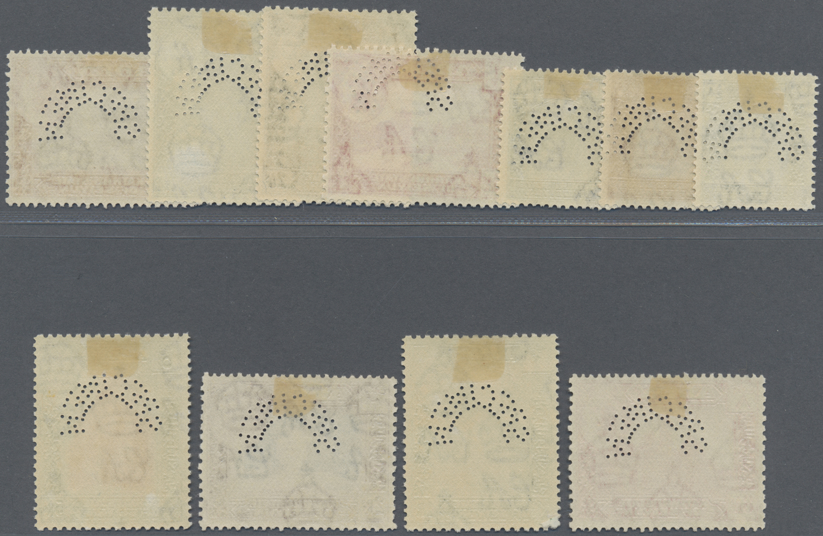 * Aden - Kathiri State Of Seiyun: 1942, Definitives Sultan Of Seyun And Country Impressions Complete Set Perforated SPEC - Yemen