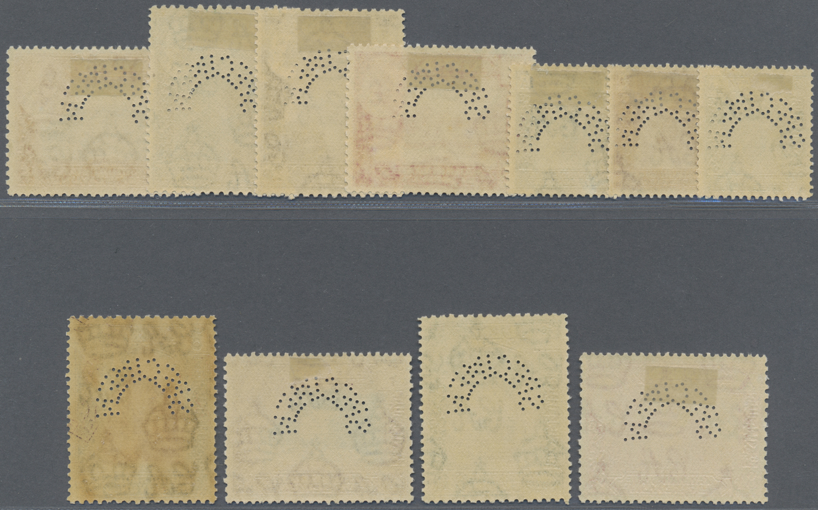 * Aden - Kathiri State Of Seiyun: 1942, Definitives Sultan Of Seyun And Country Impressions Complete Set Perforated SPEC - Yemen