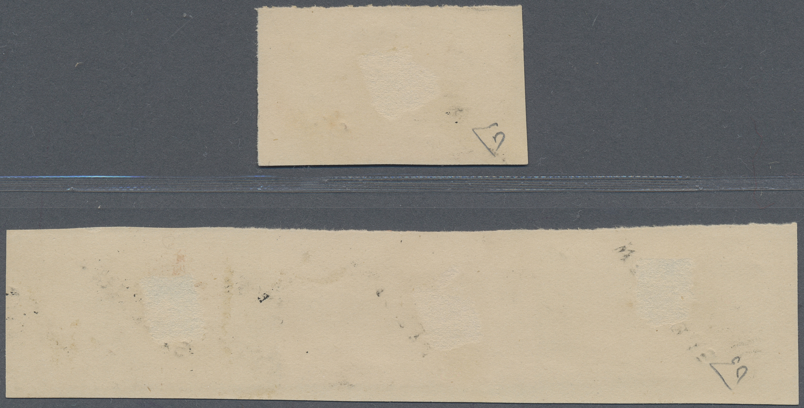 Alawiten-Gebiet - Portomarken: 1925, Postage Due Issue Four Values Tied By U.P.U. Oneliner "SPECIMEN" In Black, Mounted - Autres & Non Classés