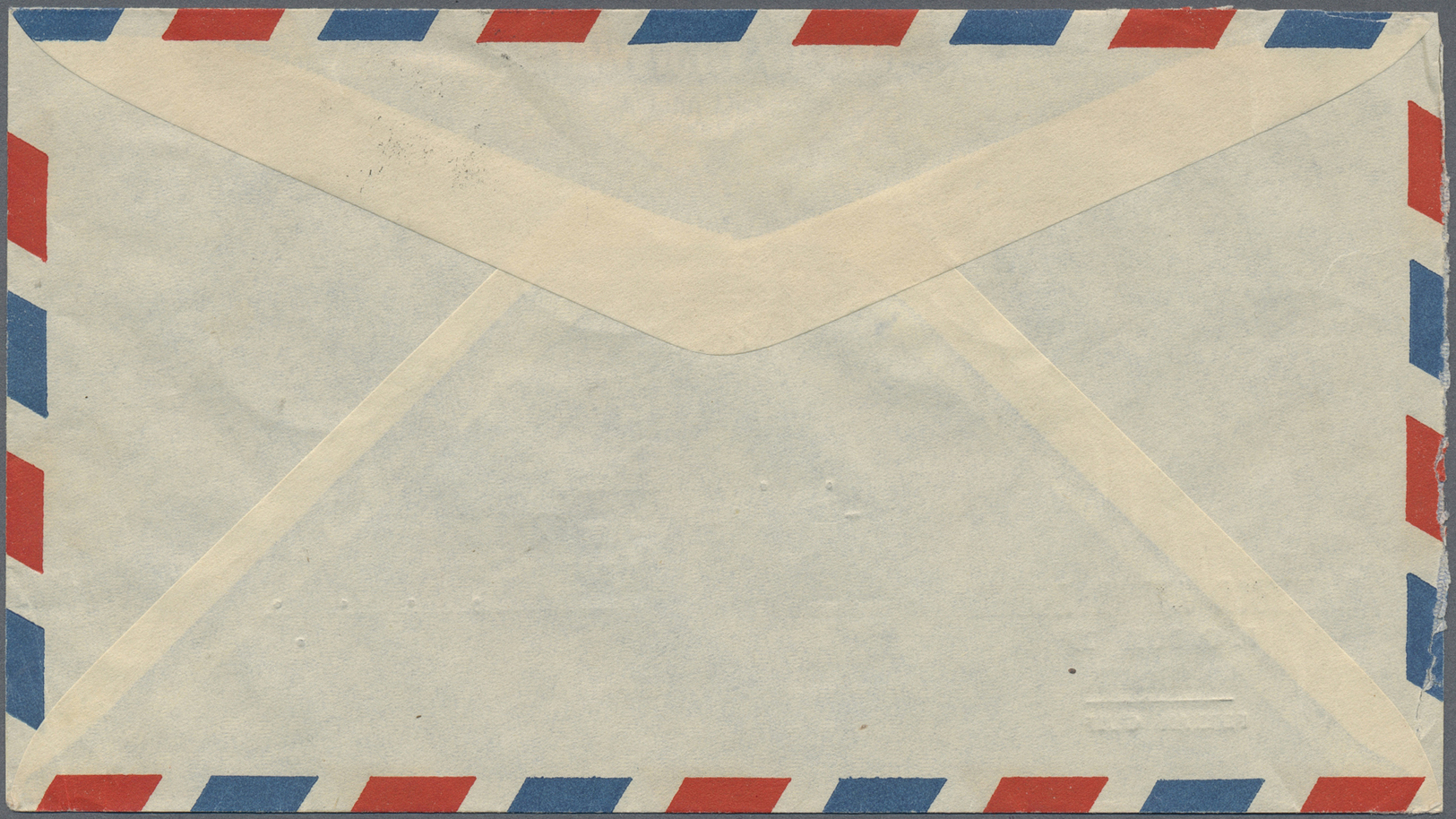 Br Bahrain: 1955. Air Mail Envelope Addressed To London Bearing SG 80, ½ On ½d Orange (4), SG 81, 1a On 1d Blue And SG 8 - Bahrain (1965-...)