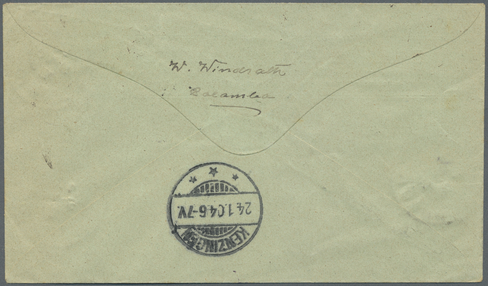 GA Ceylon / Sri Lanka: 1903/1904, QV 6 C. Letter Card As Well As 2 1/2 Cent "District Letter Envelope Both With Addition - Sri Lanka (Ceylon) (1948-...)