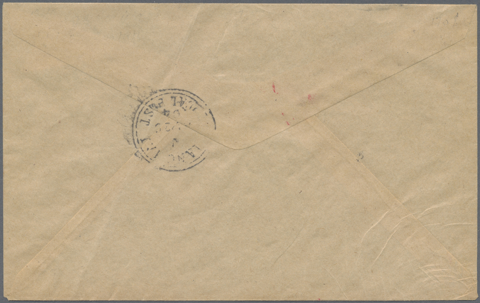 Br China: 1904, Chungking Provisional, Coiling Dragon 2 C. Bisect Tied Lunar Dater "Szechuan Chungking 3  -.6.23" To Cov - Other & Unclassified