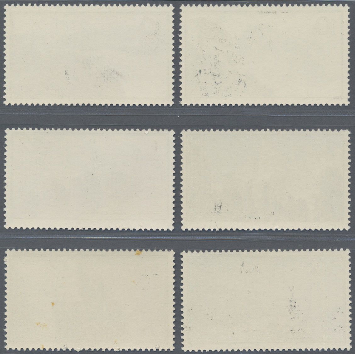 ** China - Volksrepublik: 1963, Huangshan Views, Complete Set Of 16 Values, MNH, Some With Offset Of Black Colour On Rev - Other & Unclassified