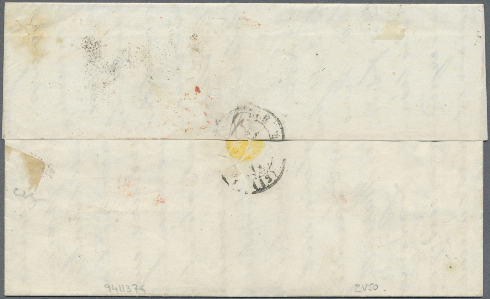 Br Französisch-Indien: 1875. Envelope Addressed To France Bearing French General Colonies Yvert 20, 30c Brown (imperf Pa - Covers & Documents