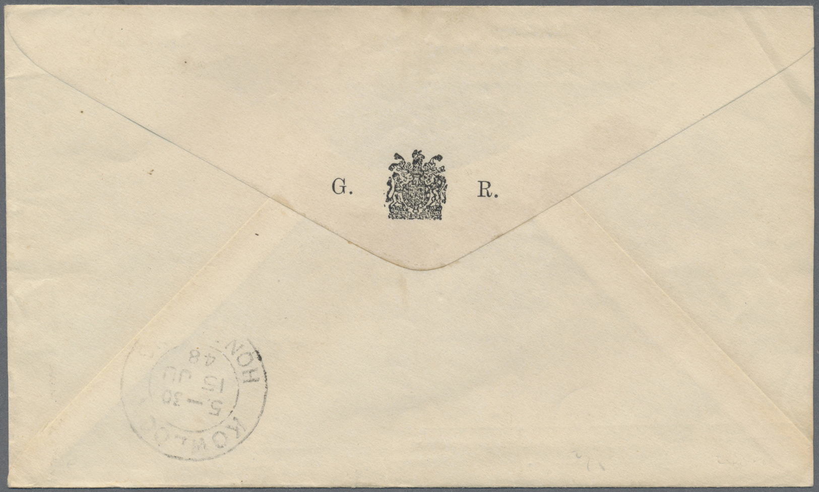 Br Hongkong: 1948. Envelope Headed 'On His Majesty's Service' Written From The Inland Revenue Department/Hong Kong Addre - Autres & Non Classés