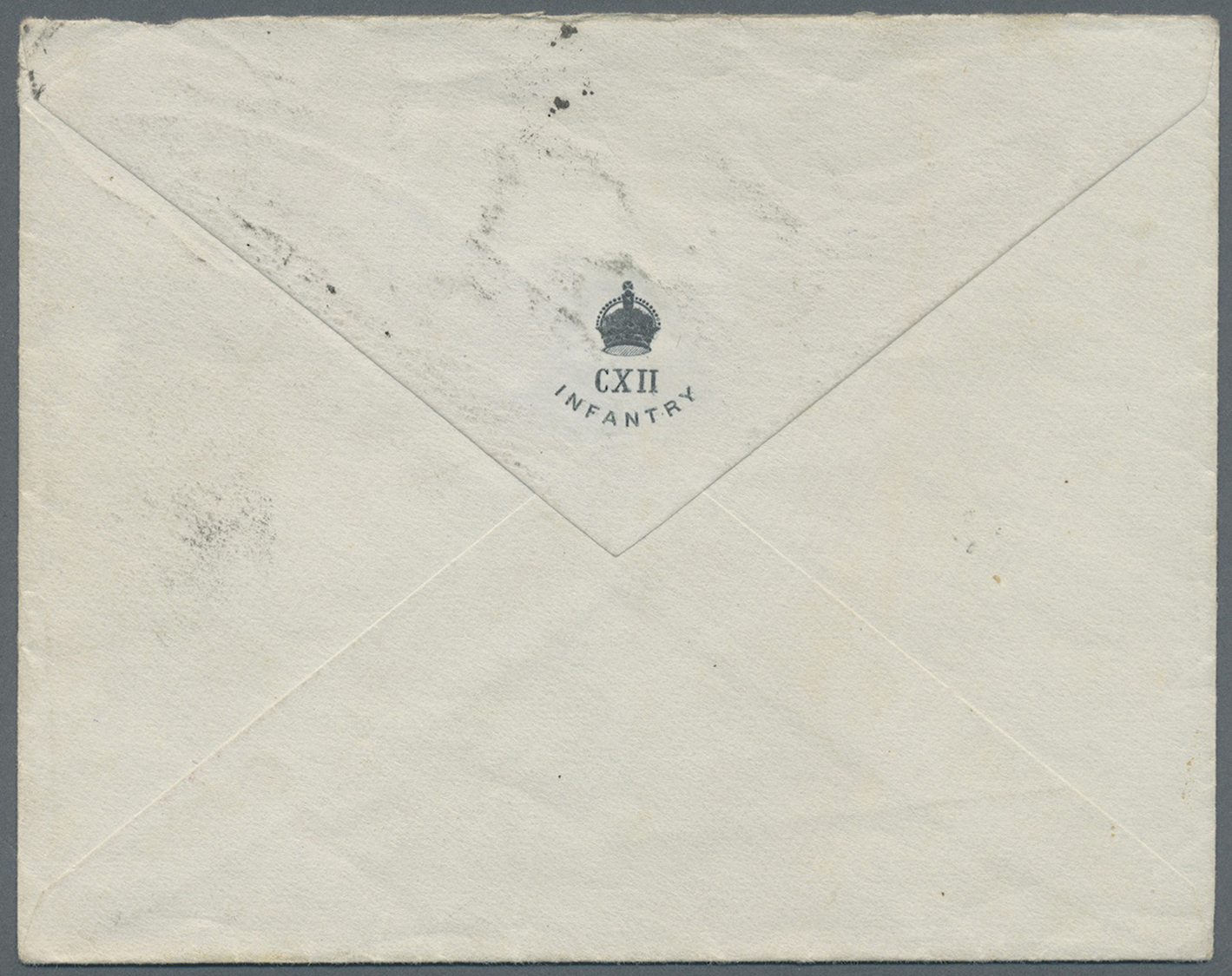 Br Indien - Besonderheiten: 1913 (NORTH WEST FRONTIER CAMPAIGN). Envelope Written From 'The 112th Infantry, Nowshera, No - Autres & Non Classés