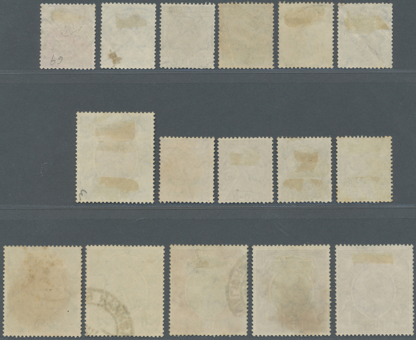 O Indien - Konventionalstaaten: GWALIOR 1928-36 KGV. Complete Set Of 16, Fine Used. (SG £400) - Other & Unclassified
