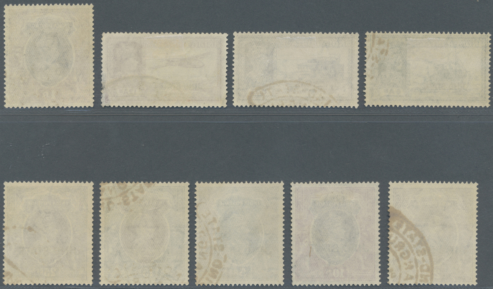 O Indien - Konventionalstaaten: JIND 1937-38: KGVI. Complete Set Of 18 Up To 25r., Fine Used. A VERY SCARCE SET USED. (S - Other & Unclassified