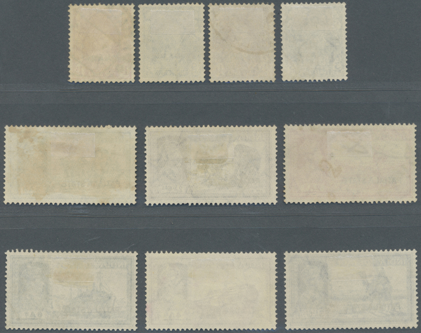 O Indien - Konventionalstaaten: PATIALA 1937-38: KGVI. Complete Set Of 18 Up To 25r., Optd. "PATIALA STATE", Used, Fresh - Autres & Non Classés