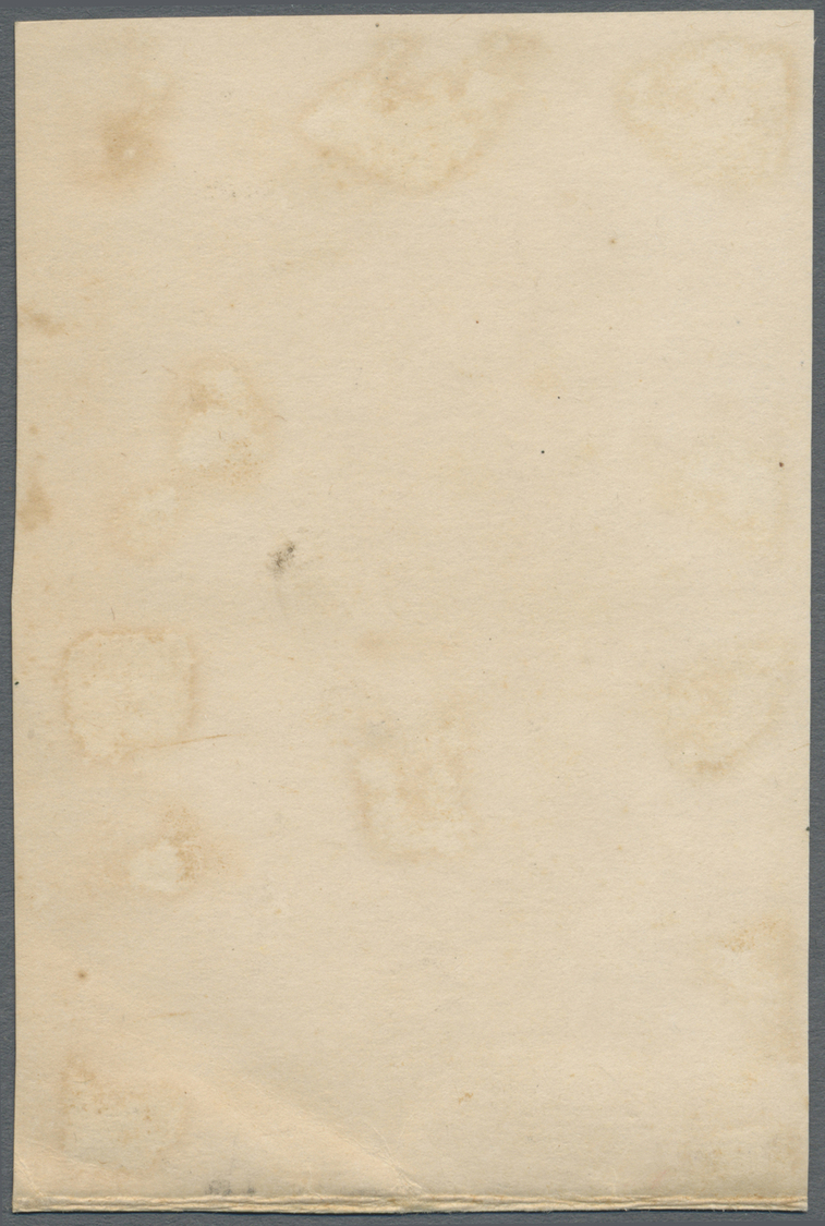 (*) Indonesien - Vorläufer: 1946 (ca.), 20 S. Guard On Seashore, Black Imperf. Proofs (2) On Cardboard. - Indonésie