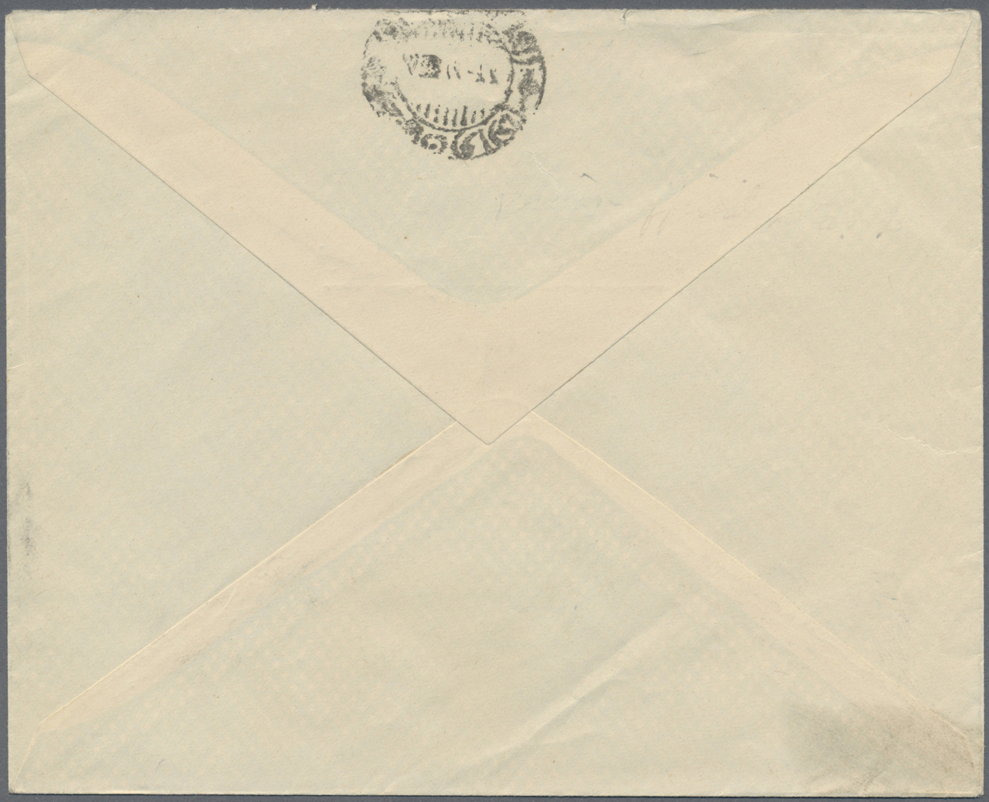 Br Iran - Dienstmarken: 1942. Official Mail Envelope Addressed To Esfahan Bearing 'Service' Yvert 61, 50d Brown Tied By - Iran