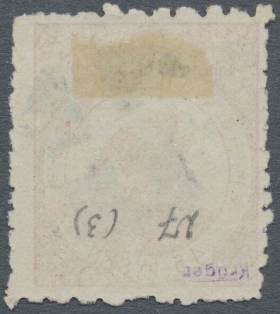 O Japan: 1875, Birds Eagle 45 S. Syll. 3 Used  Foreign Mail Intaglio Cross Of Nagasaki, Signed Krüger (Michel Cat. 720.- - Other & Unclassified