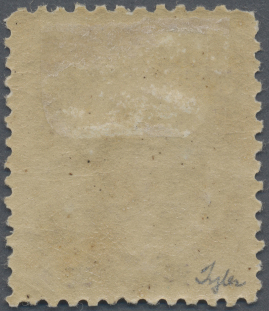 * Japanische Post In China: 1908, 10 Yen Violet Unwatermarked, Unused Mounted Mint, Pencil-sign Tyler (Michel Cat. 1400. - 1943-45 Shanghai & Nankin