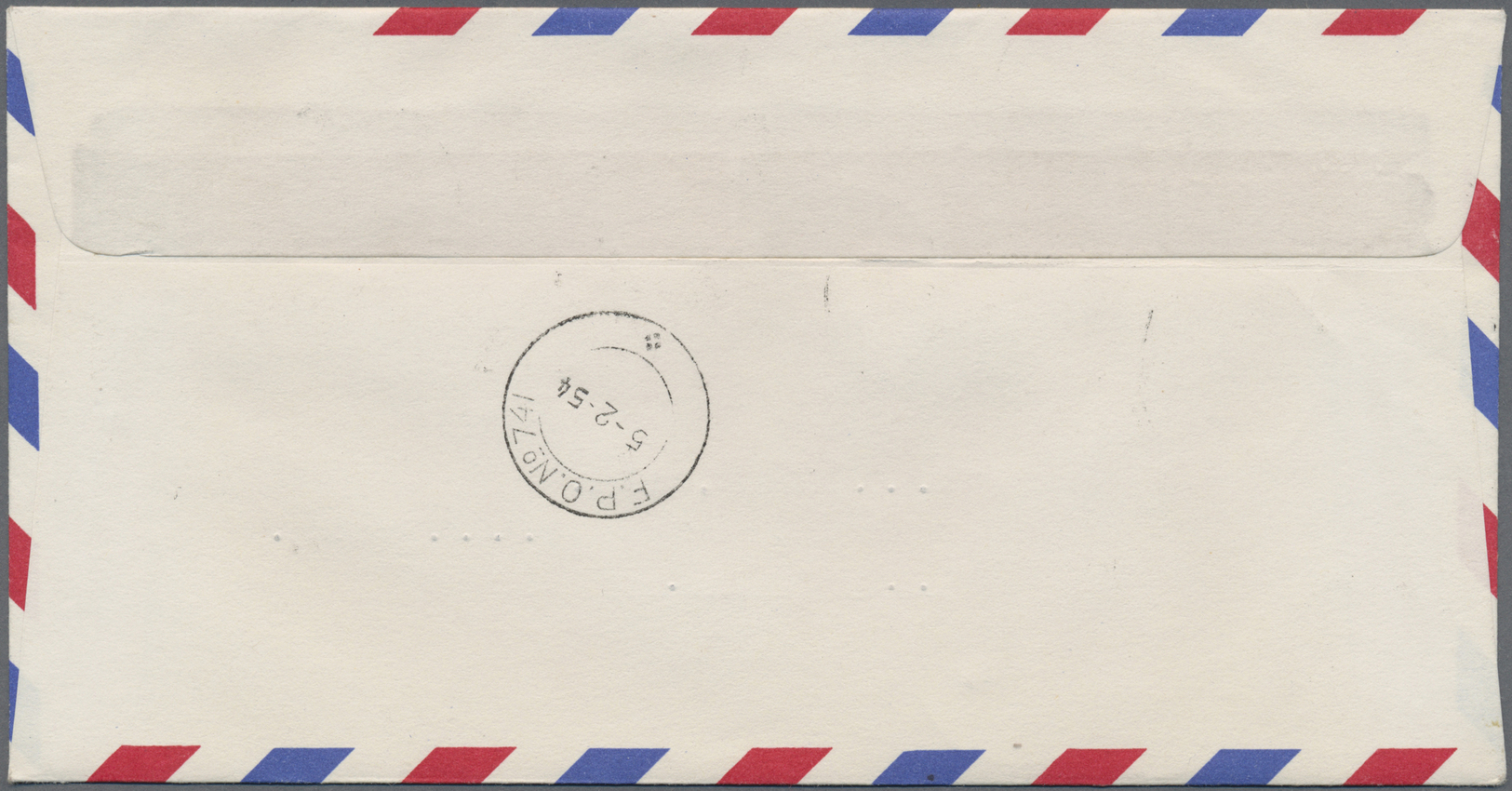 Br Korea-Süd: Korean War, Indian Issues, 1 R. Ovpt. Tied "FPO 741 20-10-53" Resp. Unovpt. 2 As, 12 As. Tied Same "10-10- - Korea, South