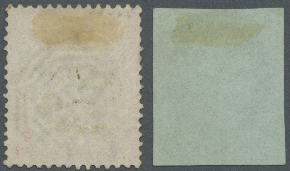 O Malaiische Staaten - Straits Settlements: 1875. French General Colonies Ceres Yvert 17, 5c Yellow Green Cancelled By ' - Straits Settlements