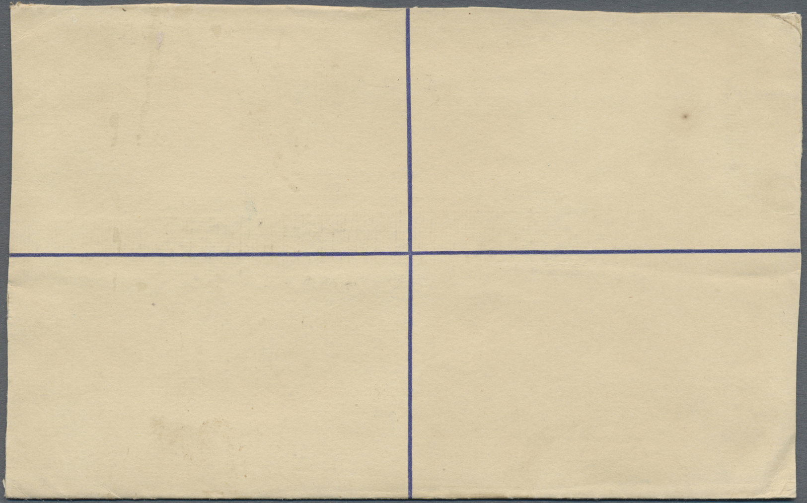 GA Malaiische Staaten - Kedah: 1931. Registered Postal Stationery Envelope 15c Blue Upgraded With SG 54, 4c Violet Tied - Kedah