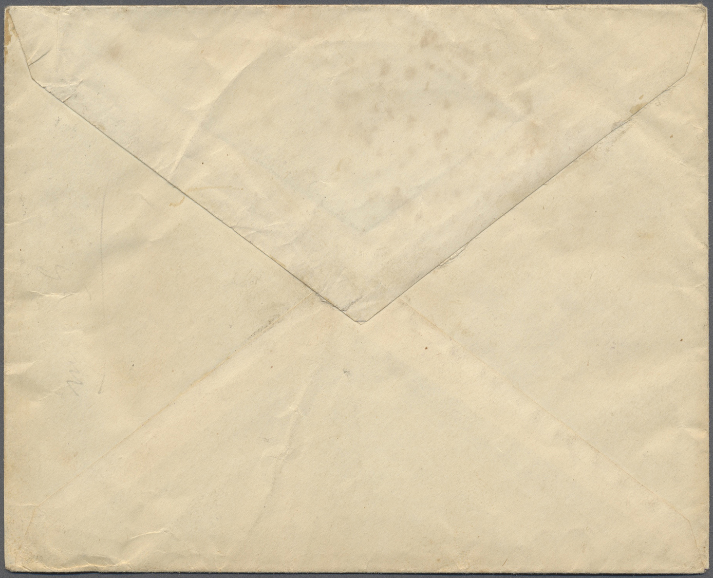 Br Mandschuko (Manchuko): 1934. Registered Envelope Addressed To France Bearing SG 4, 2f Grey (pair), SG 8, 6f Vermilion - 1932-45 Mandchourie (Mandchoukouo)