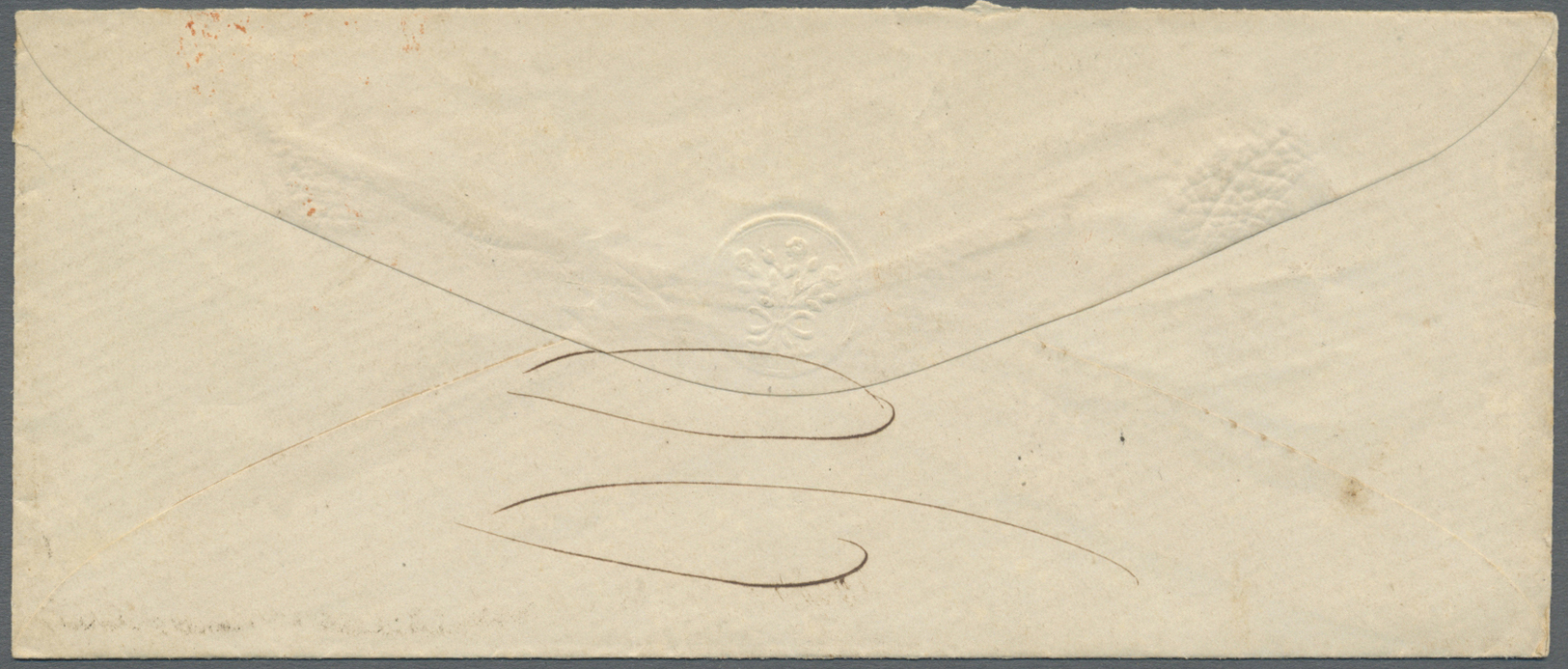 Br Niederländisch-Indien: 1863/68, Two Incoming Envelopes From "S'GRAVENHAGE"(red, W. Boxed FRANCO Alongside)  To Milita - Netherlands Indies