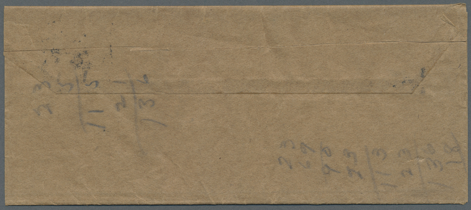 Br Singapur: 1913 (ca.), Straits KGV 2 C. Tied Special Printed Matter Marking "SG 16 JA H" To Wrapper Of "Singapore Hera - Singapore (...-1959)