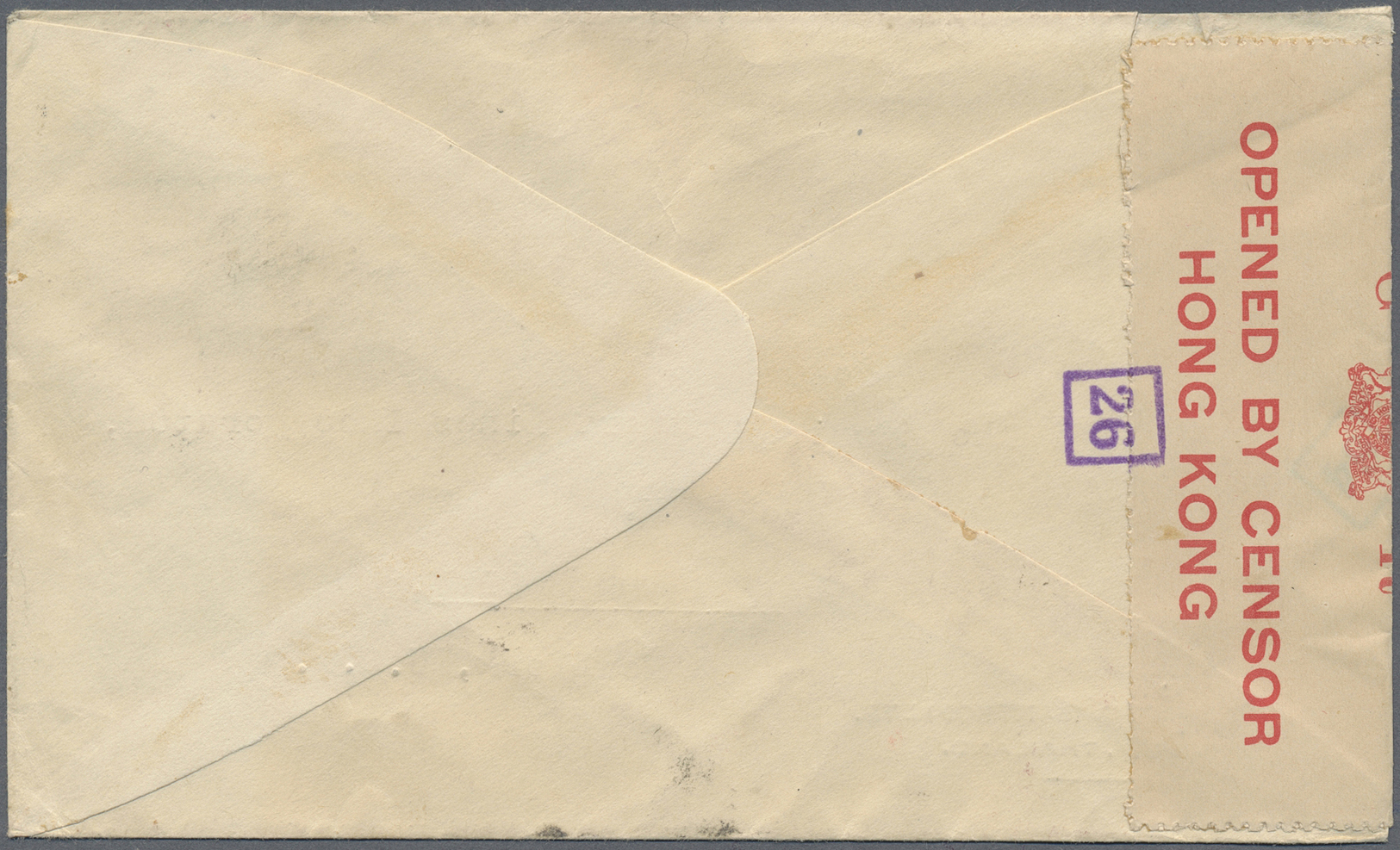 Br Thailand: 1941. Censored Envelope Written From Phuket Addressed To Penang Bearing SG 289, 15s Blue Tied By Bilingual - Thaïlande