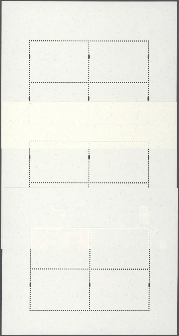 ** Thailand: 1997. Progressive Proof (11 Phases Inclusive Original) For The Souvenir Sheet Of The ASALHAPUJA DAY Set Sho - Thaïlande