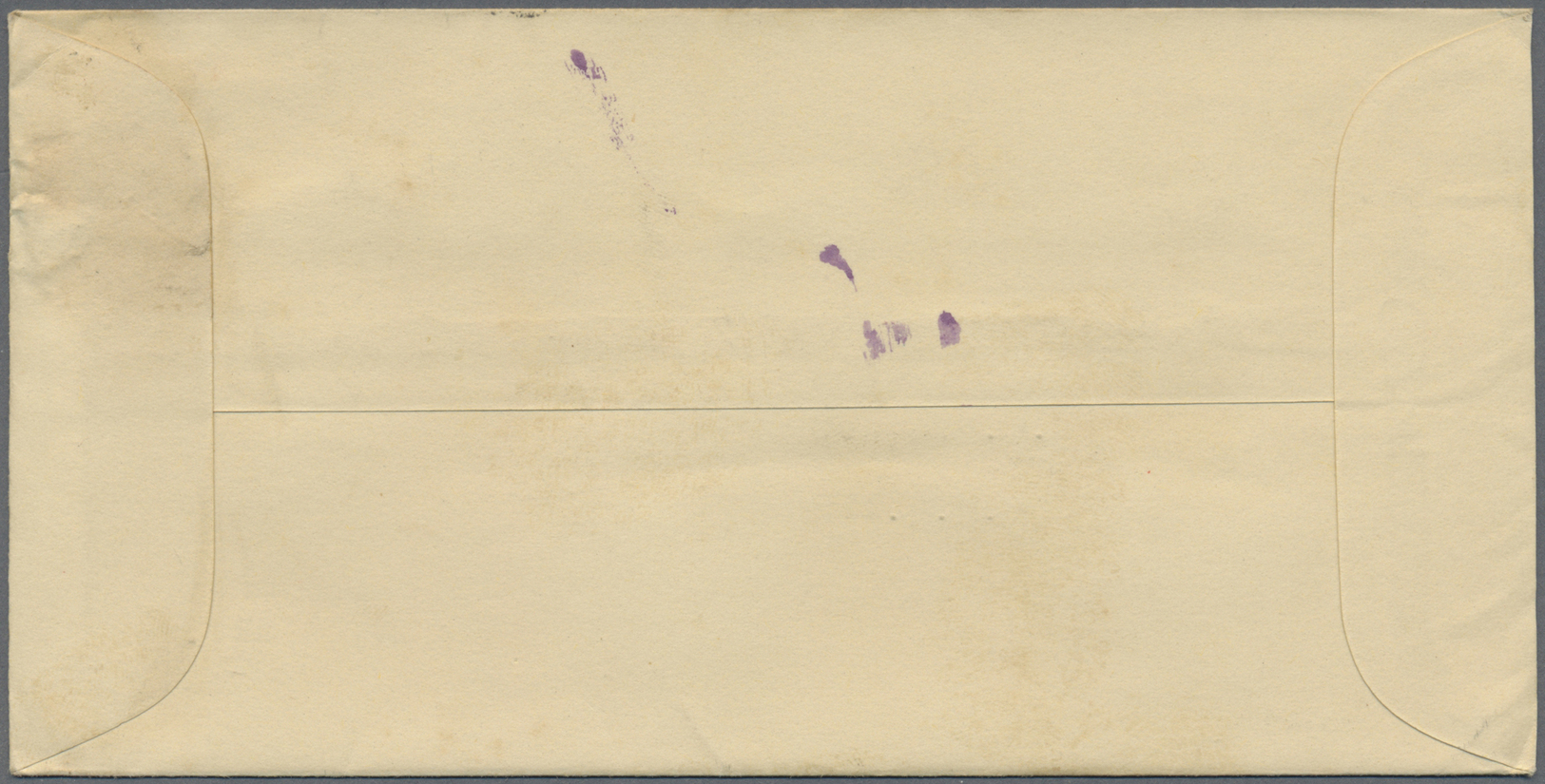 GA Thailand - Ganzsachen: 1935: Postal Stationery Envelope 15s. Blue, Issued In 1928, Overprinted And Franked With The N - Thaïlande