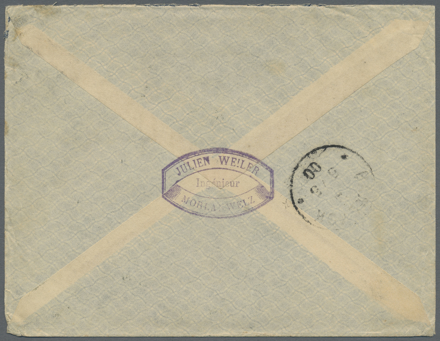 Br Thailand - Besonderheiten: 1900. Envelope Addressed To The 'Legal Advisor Of The Siamese Government, Bangkok' Bearing - Thaïlande