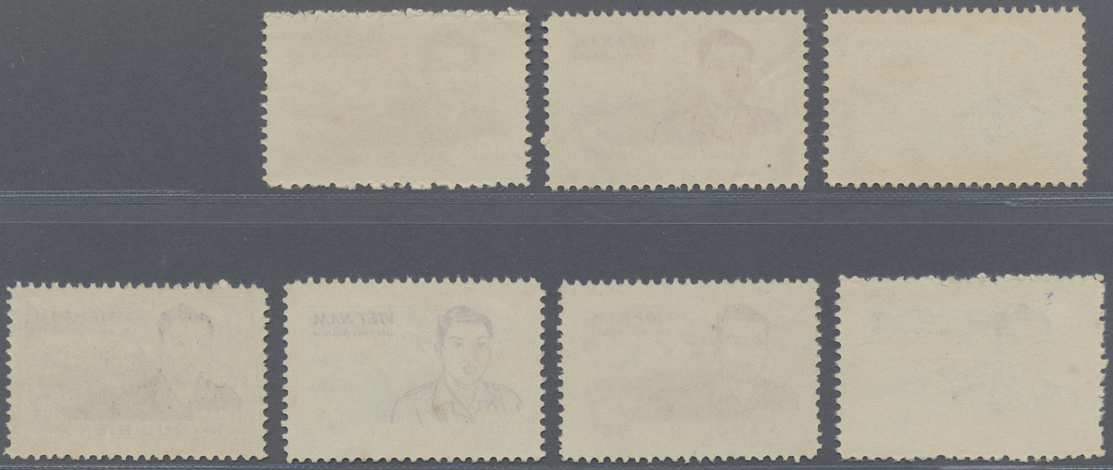 (*) Vietnam-Nord - Dienstmarken: 1955/1956, Two Issues: 1955 Overprints And 1956 Army Heroes, Unused No Gum As Issued. - Vietnam