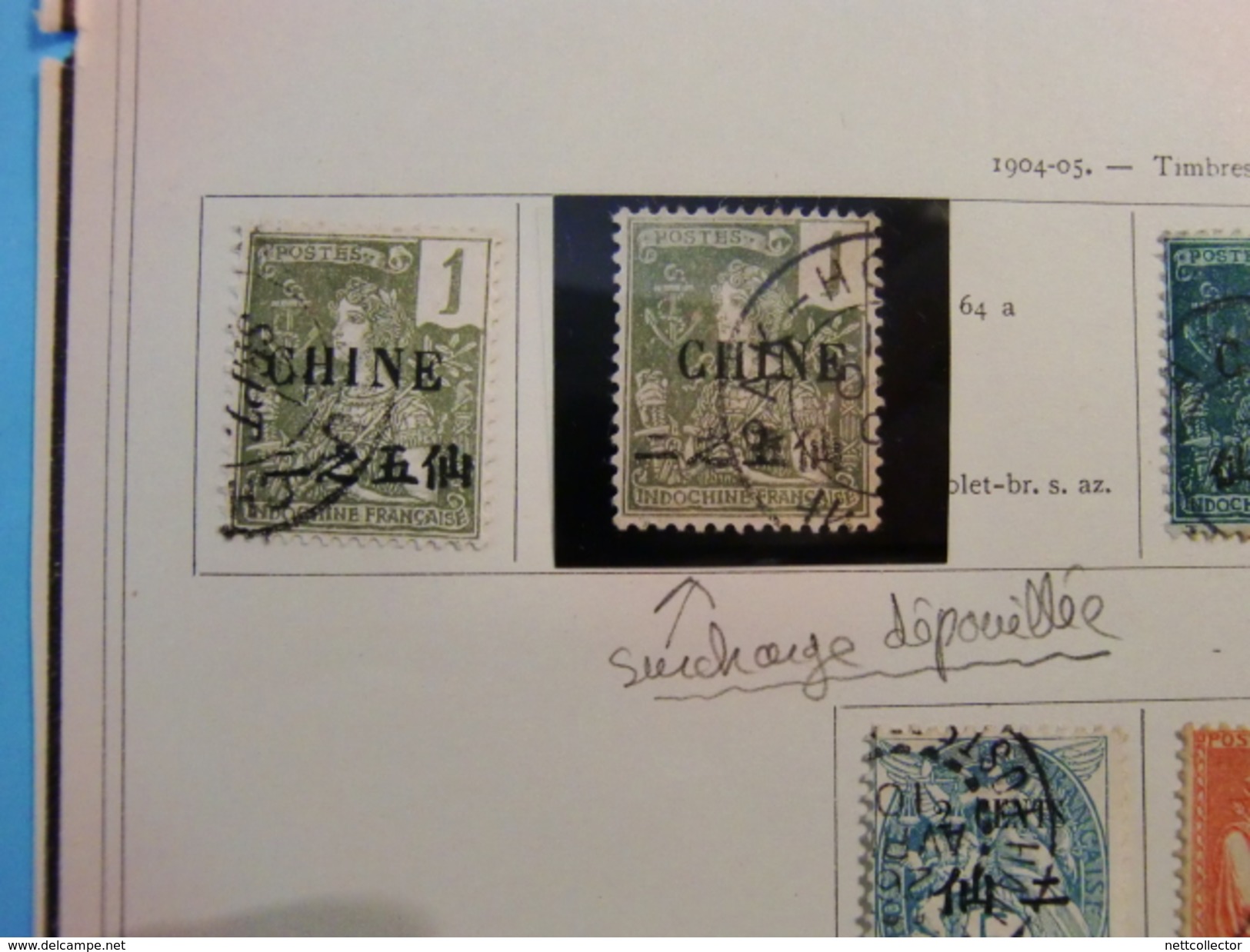 CHINE TB COLLECTION BUREAUX FRANCAIS TIMBRES / ENV. / CARTES  / VARIETES Dont RARES MAJ TB/TTB - Neufs