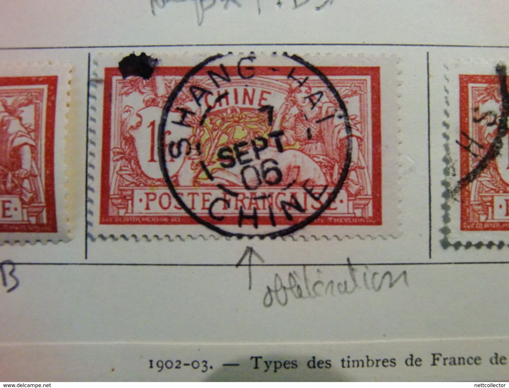 CHINE TB COLLECTION BUREAUX FRANCAIS TIMBRES / ENV. / CARTES  / VARIETES Dont RARES MAJ TB/TTB - Neufs