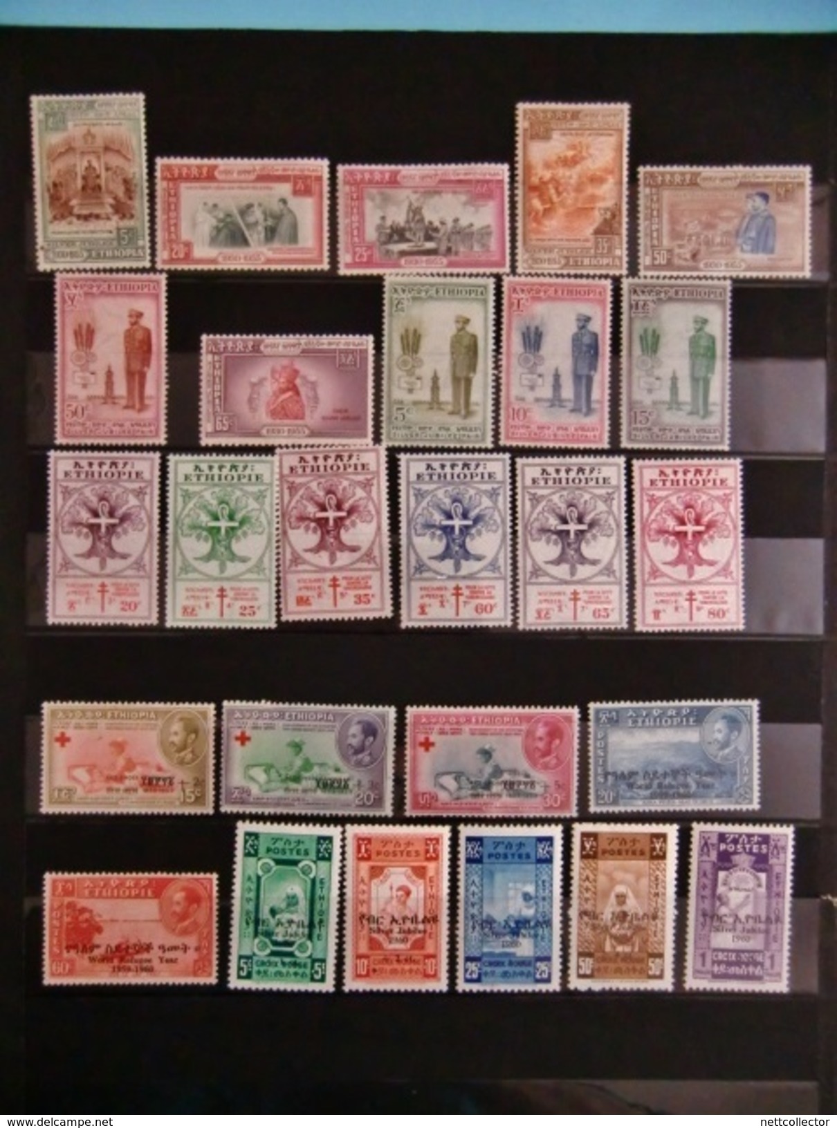 ETHIOPIE TB COLLECTION Entre  ANNEES 1950 & MODERNES MAJ. NEUFS ** LUXE / RARE - Ethiopie