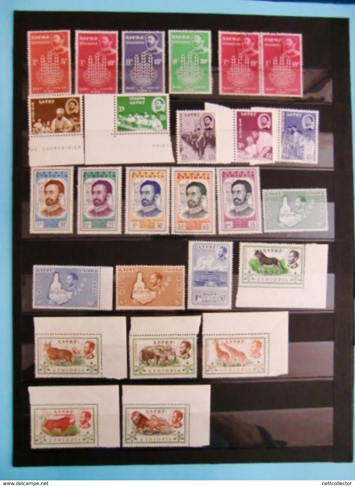 ETHIOPIE TB COLLECTION Entre  ANNEES 1950 & MODERNES MAJ. NEUFS ** LUXE / RARE - Ethiopie